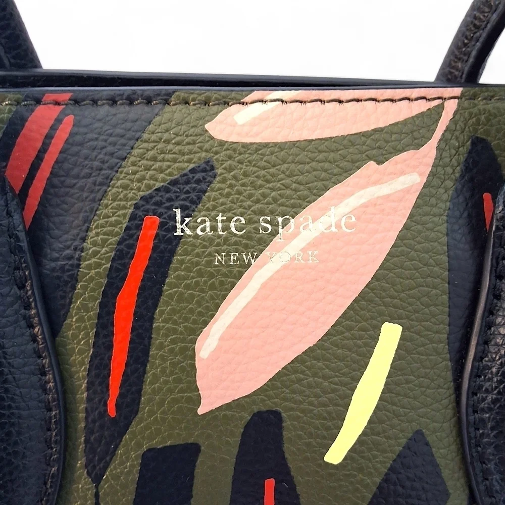 Kate Spade Medium Flora Print Satchel (2019 Collection)